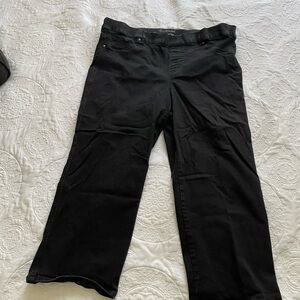 Gloria Vanderbilt Black Shape Effect jeans 22ws short pull on